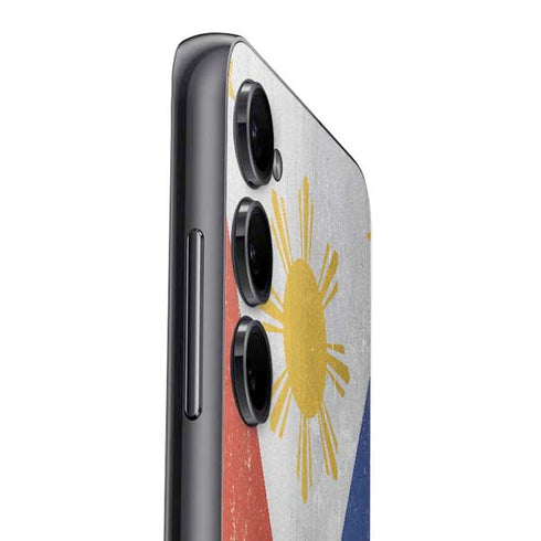 Philippines Flag Distressed Galaxy A14 5G Skin